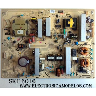 FUENTE DE PODER / SONY A-1660-728-C / A1660728C / 1-878-599-11 / A-1660-728-A / A-1660-728-B / SUSTITUTA A-1660-729-C / MODELOS KDL-46S504 / KDL-46S4100 / KDL-46S5100 / KDL-46V5100 / KDL-46V5500 / KDL-46W5500 / KDL-46W5810